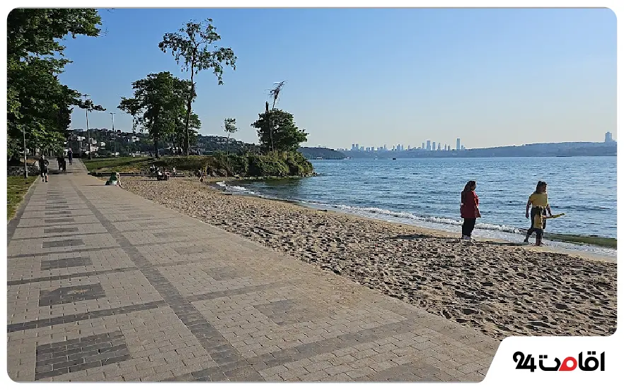 ساحل بیکوز Beykoz Sahili Beach
