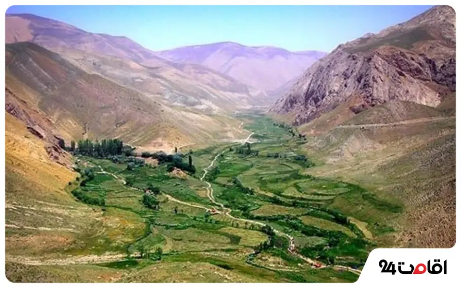 روستاهای اطراف تهران 