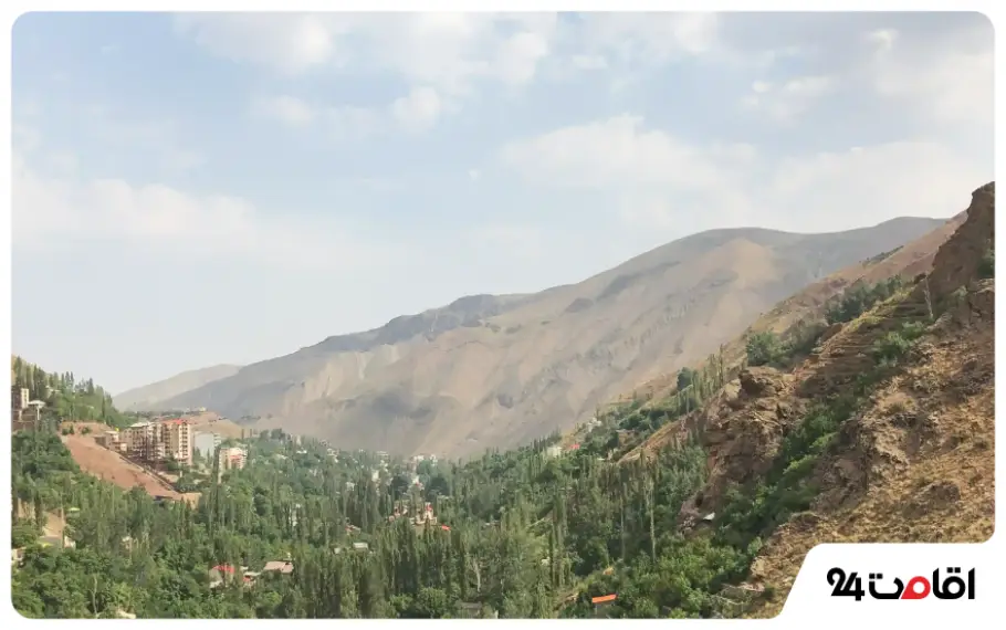 میگون یکی از روستاهای اطراف تهران 