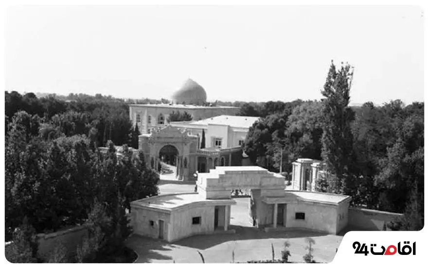 عکس قدیمی از کاخ مرمر 1