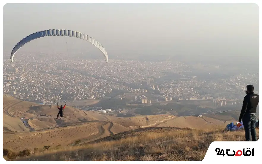 پاراگلایدر شهران تهران
