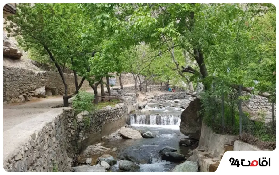 رندان؛ یکی از روستاهای اطراف تهران 