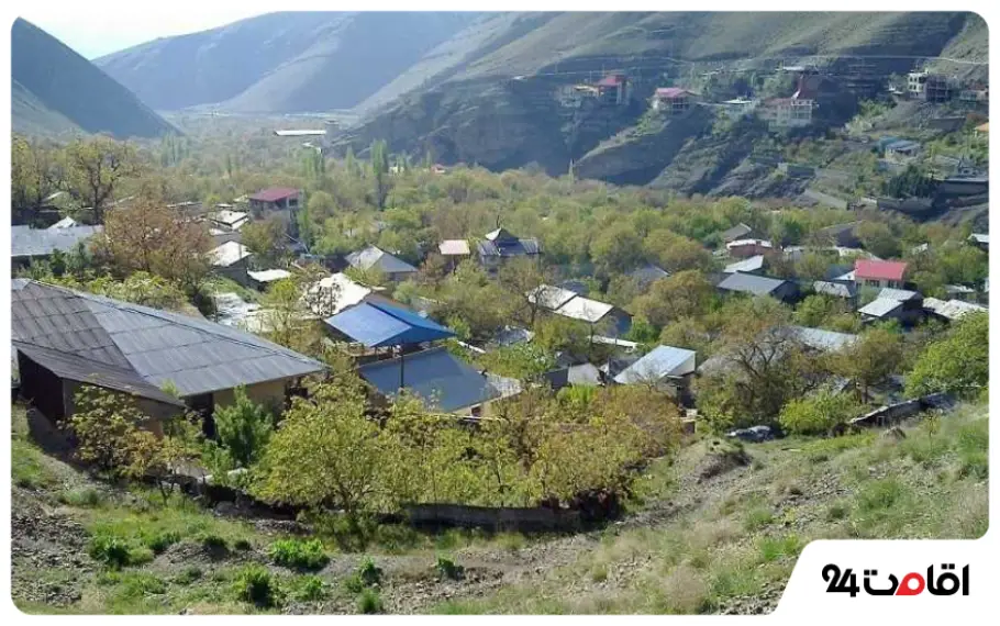 سیجان؛ یکی از روستاهای اطراف تهران 