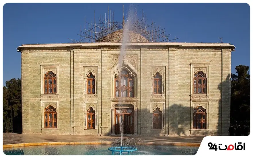 نمای کاخ مرمر تهران