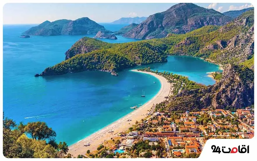 ساحل Ölüdeniz 