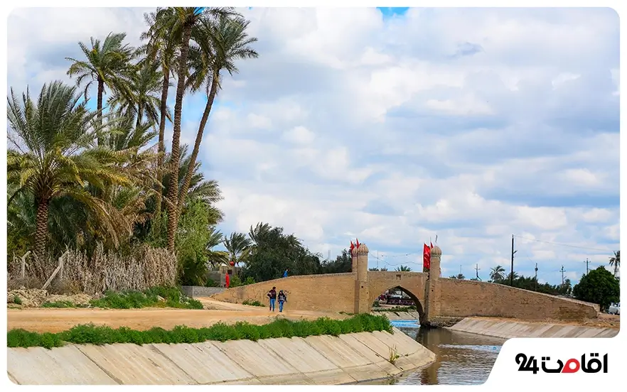 تاریخچه پل سفید کربلا