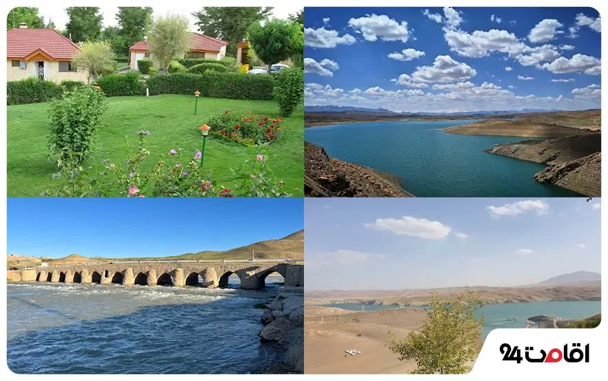 چادگان؛ یکی از خوش آب‌وهواترین جاهای تفریحی اصفهان در تابستان