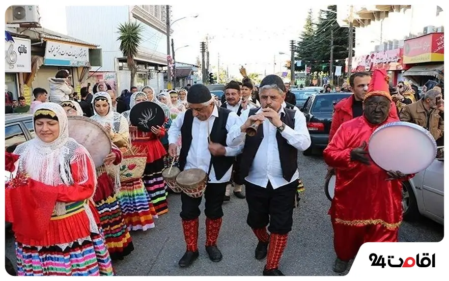 نوروزخوانی در شفت