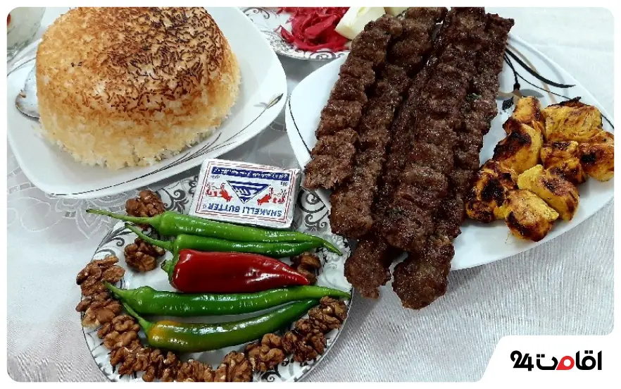 پلا کباب شفت