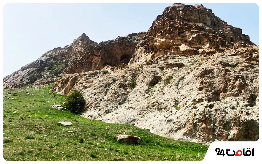 بازدید از قلعه آدم خوار اردبیل