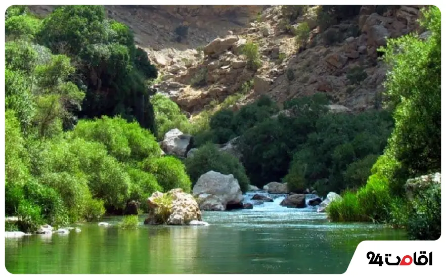  تنگ بستانک یکی از جذاب‌ترین جاهای دیدنی شیراز در تابستان