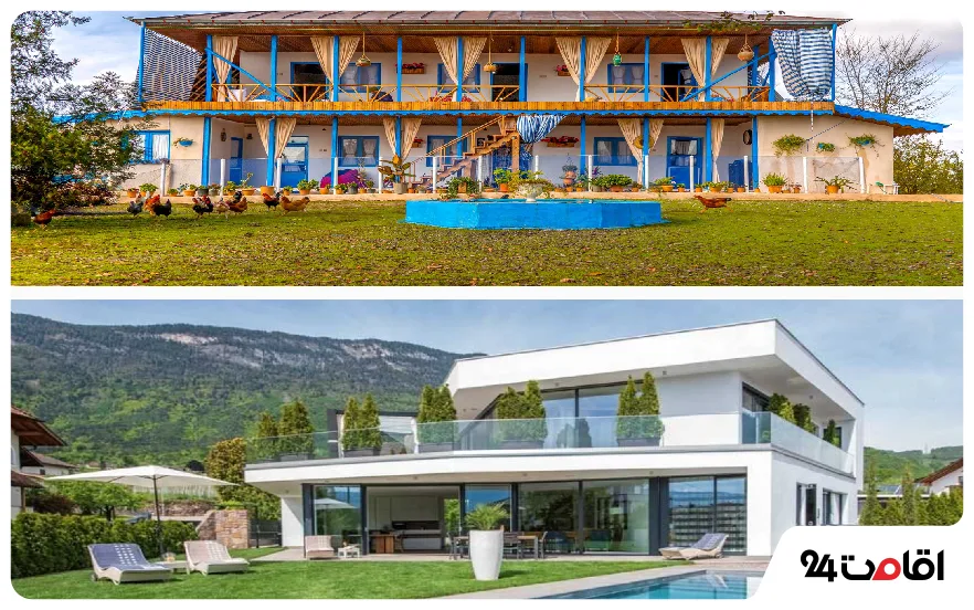 ویلا و اقامتگاه بومگردی