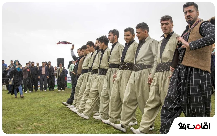 لباس محلی مردان کرمانشاه