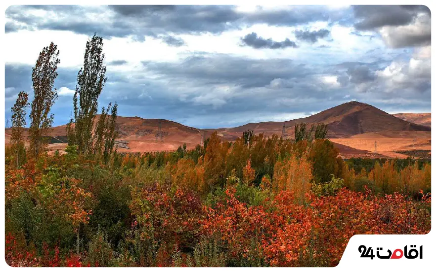 طبیعت ارومیه در پاییز