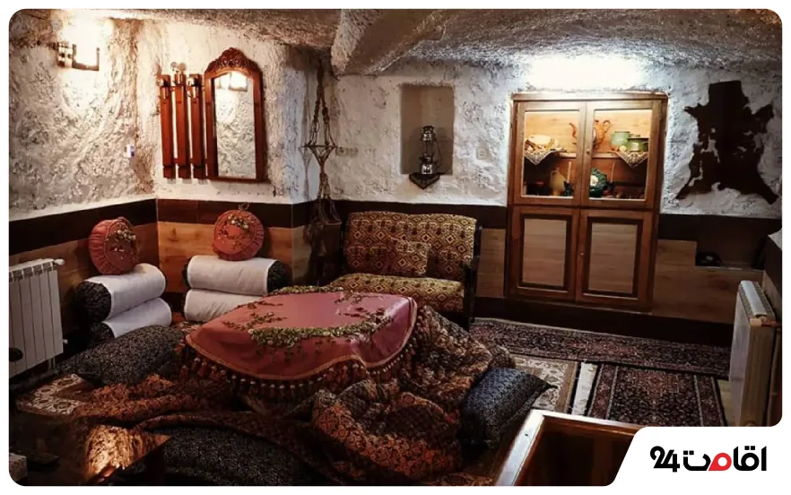 چیدمان اقامتگاه بومگردی 