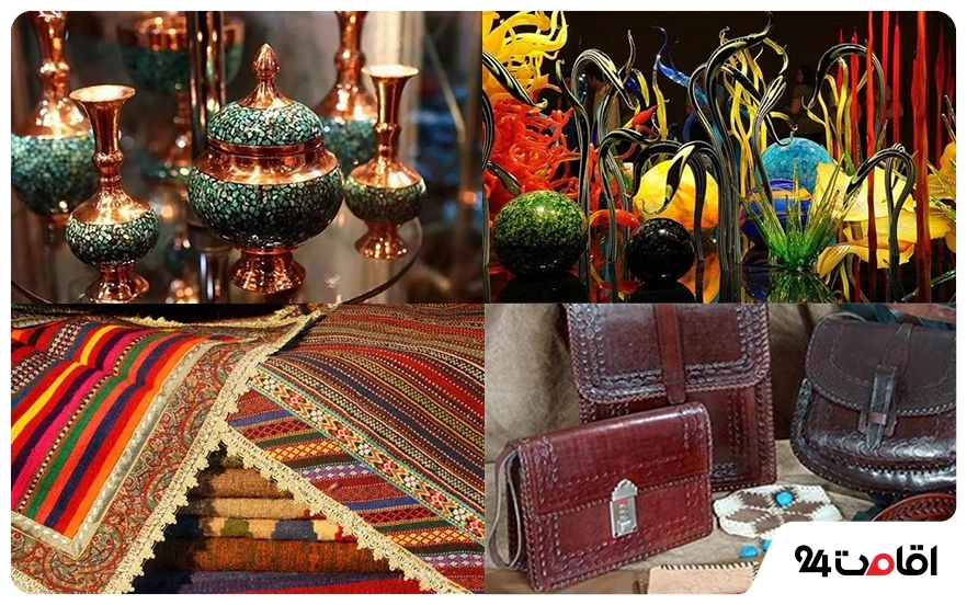 صنایع دستی زیبای همدان برای سوغاتی
