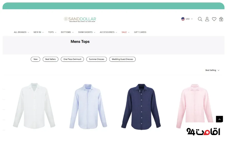 فروشگاه اینترنتی سند دلار دبی