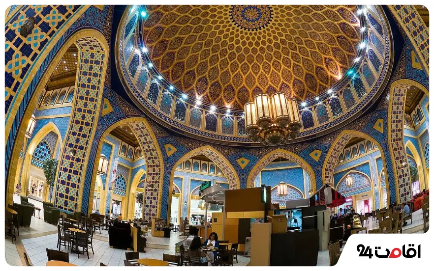محوطه ایران در بازار ابن بطوطه دبی