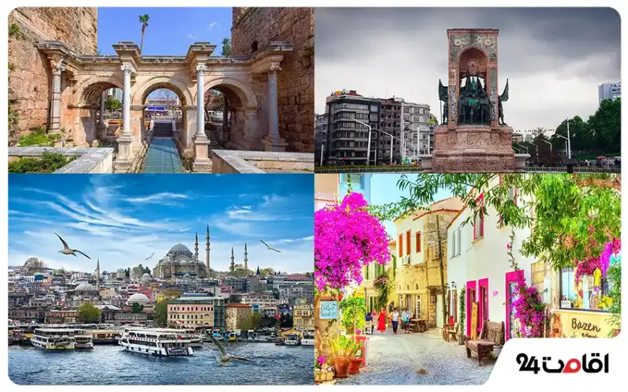 جاهای دیدنی استانبول و آنتالیا