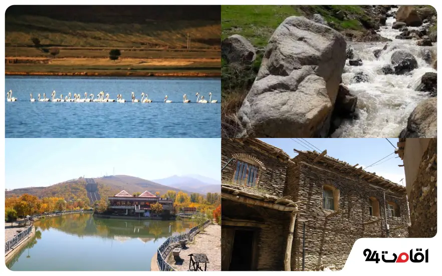 طبیعت زیبای همدان