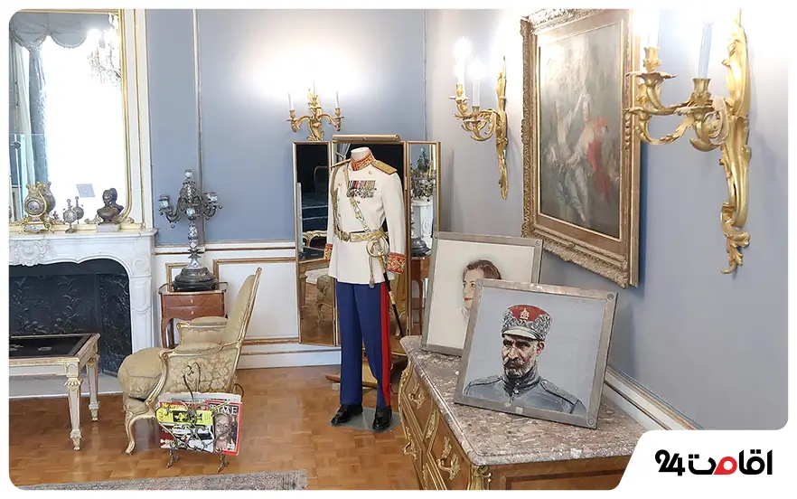 اتاق استراحت محمدرضا شاه