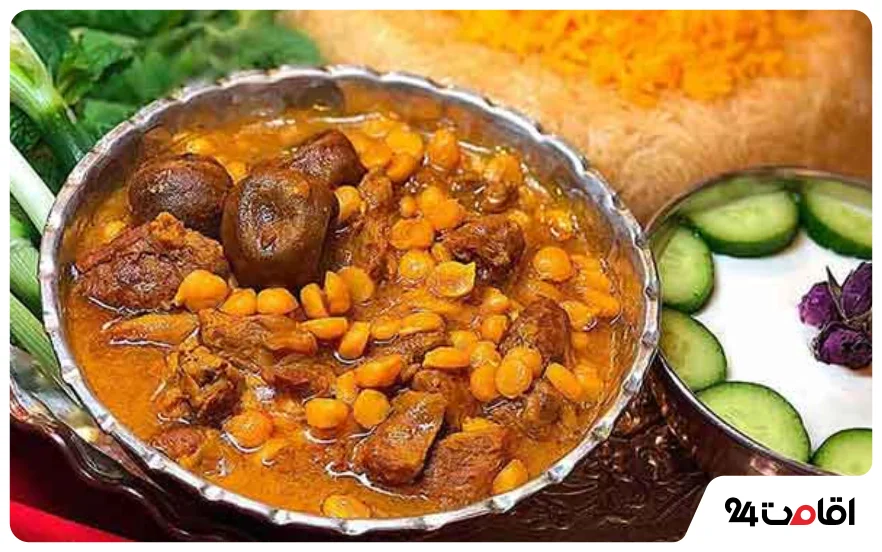 آبگوشت یخنی بادمجان