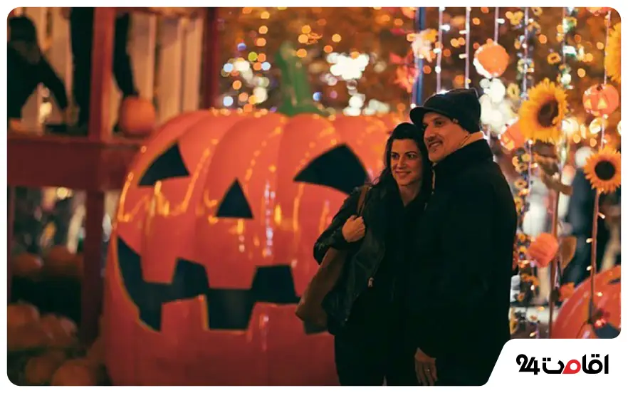 جشن هالووین در آمریکا