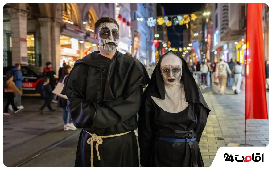 جشن هالووین در استانبول