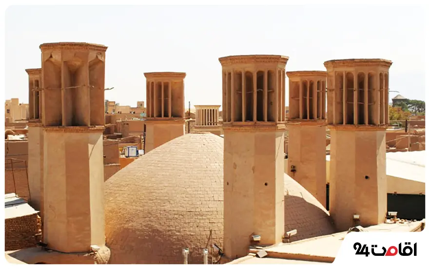 آب انبار شش بادگیر یزد