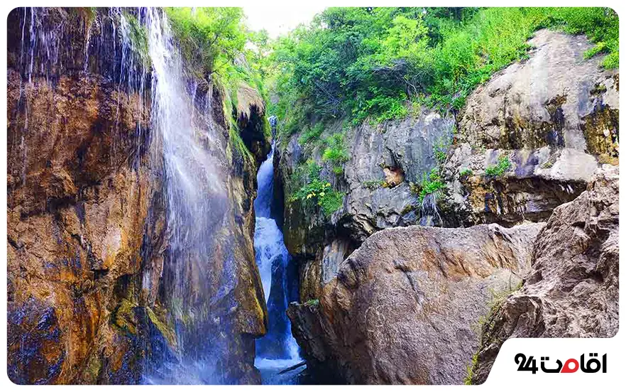 آبشار گل آخور ورزقان