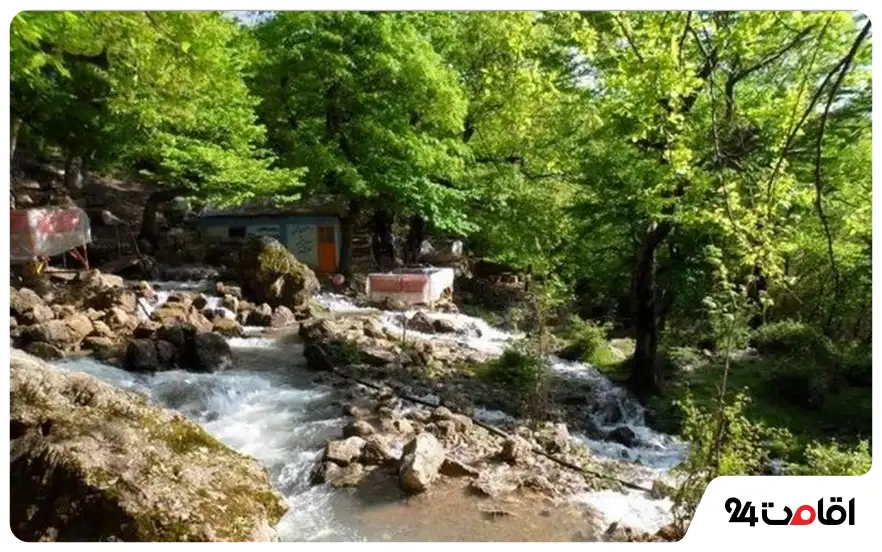 چشمه آب گرم علی داشی آستارا