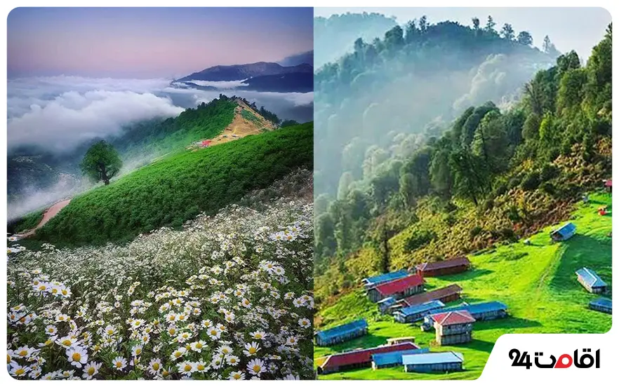 ماسال در بهار و تابستان