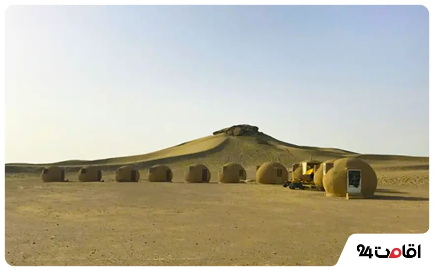 کمپ کویری باران یزد