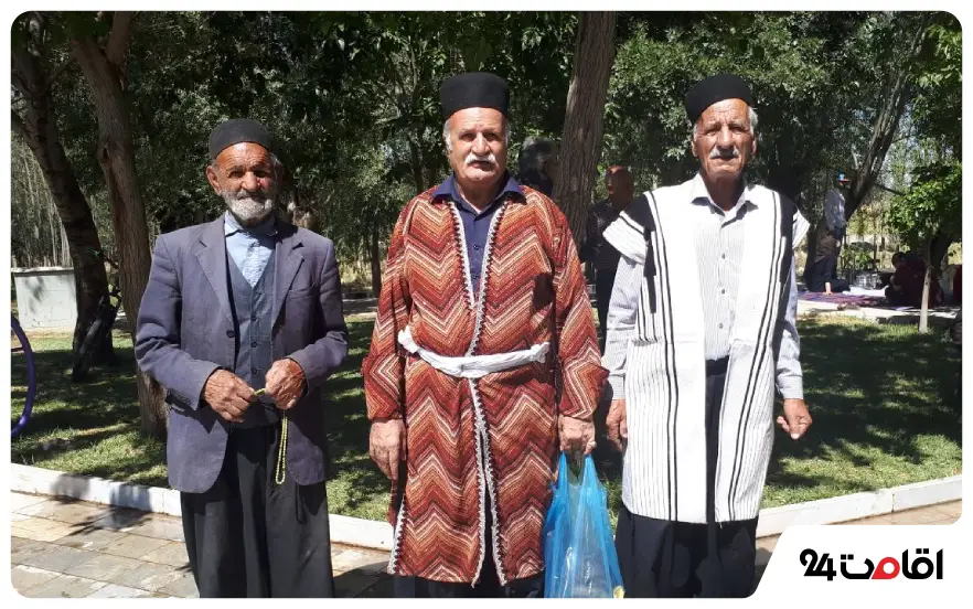 لباس محلی مردان گندمان