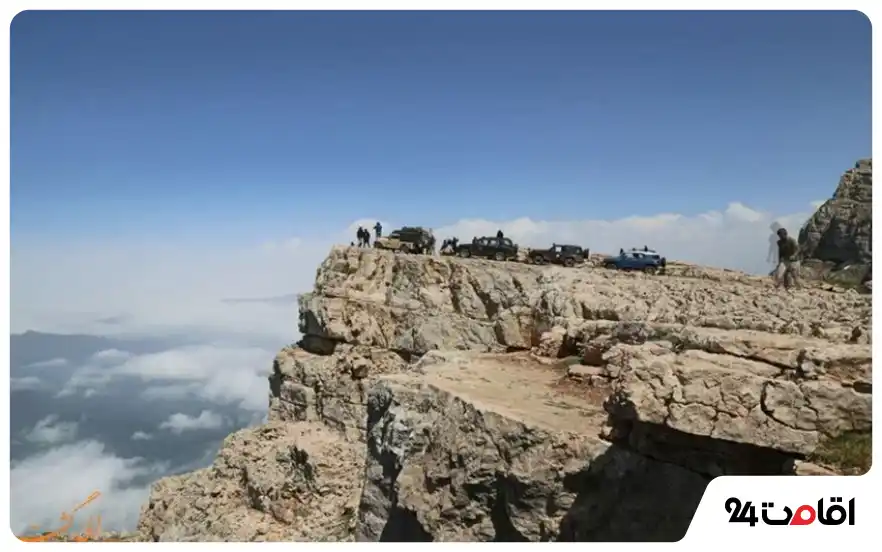 غار و کوه درفک دیلمان سیاهکل