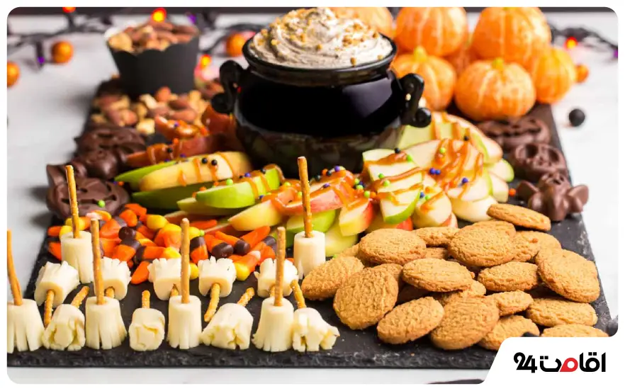 خوراکی های هالووین
