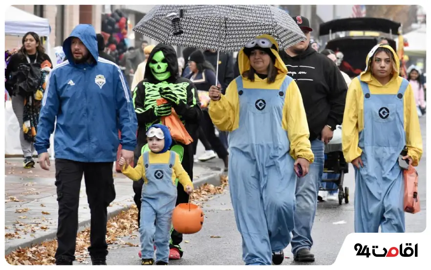 جشن هالووین در وان ترکیه