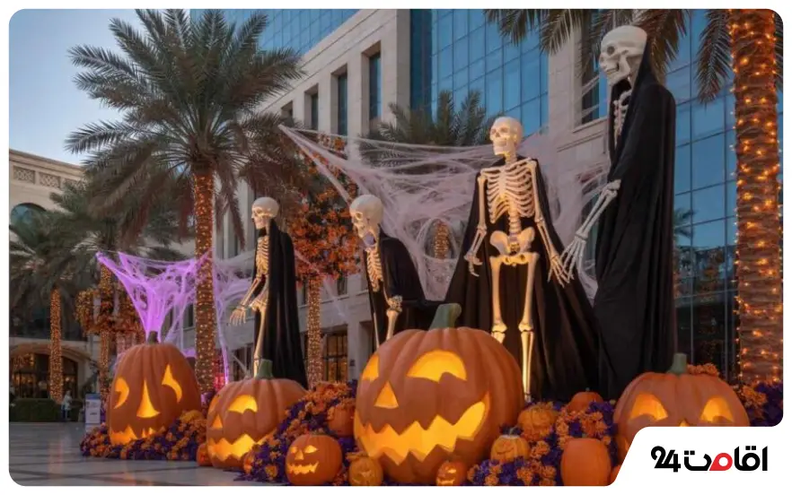 تزئین اسکلت ارواح