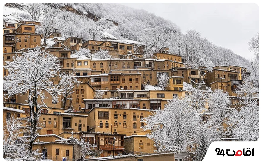 جاهای دیدنی ماسوله در زمستان 