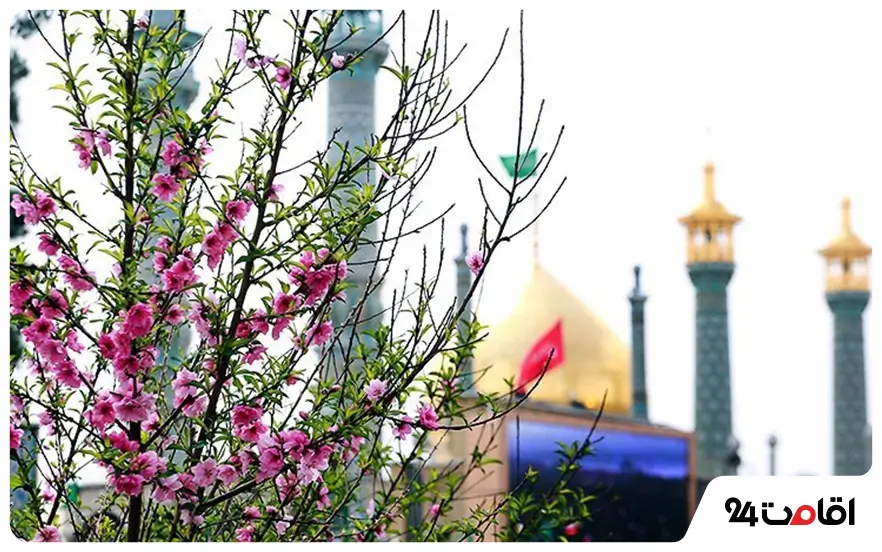 جاهای دیدنی قم در بهار