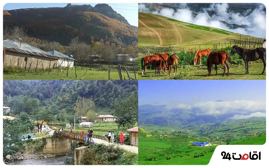 جاهای دیدنی گیلان در تابستان