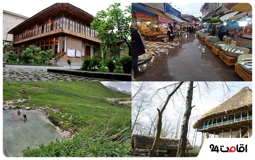 جاهای دیدنی گیلان در زمستان