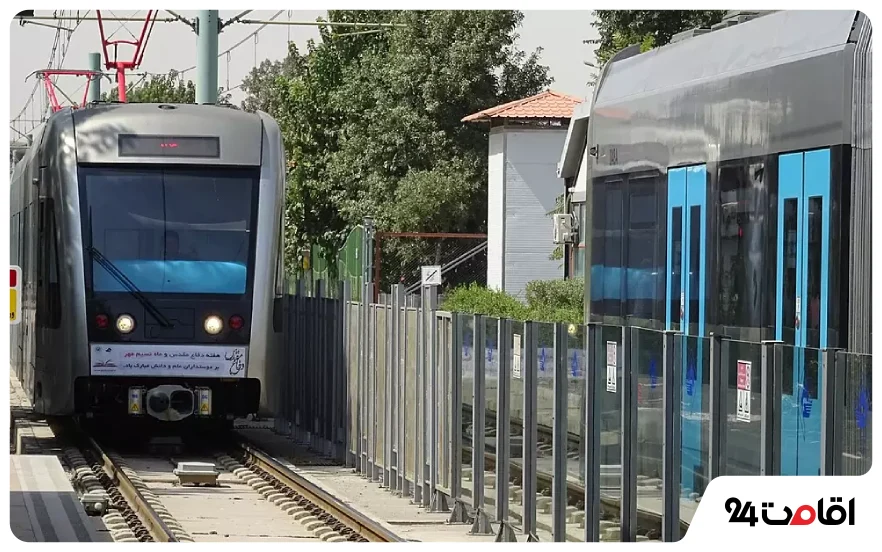 جاهای دیدنی مشهد با خط یک مترو 