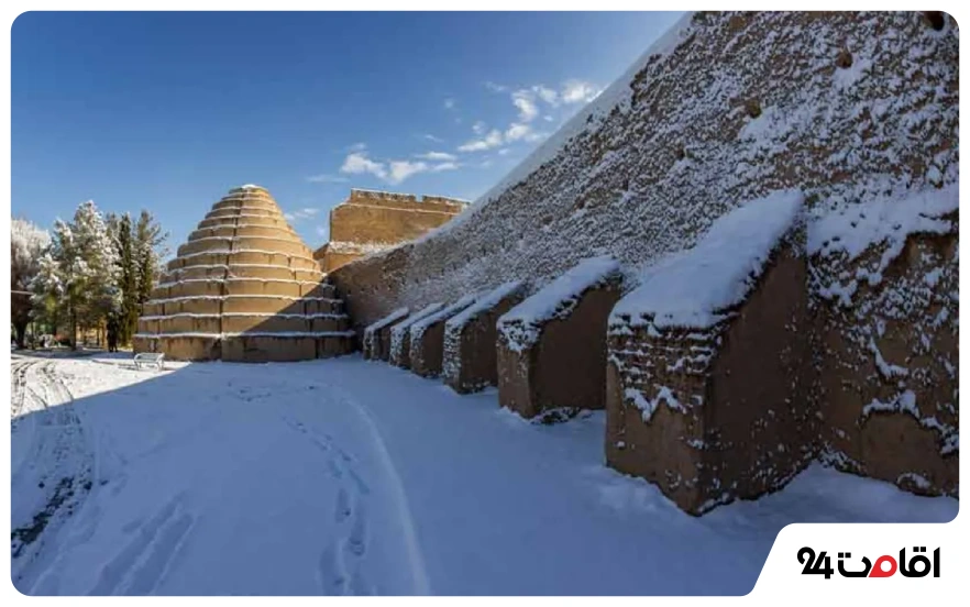 سیرجان در زمستان