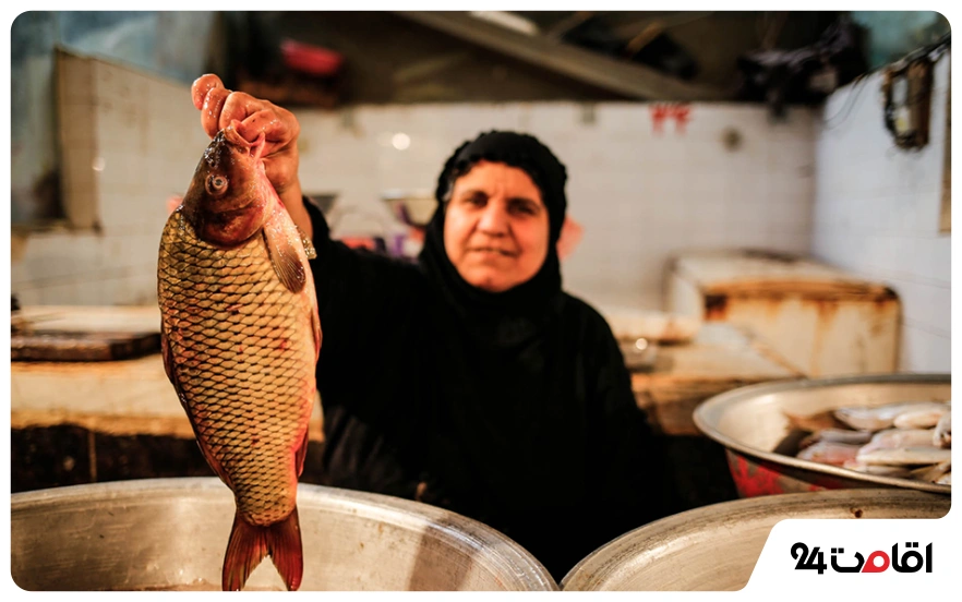 معرفی جاهای دیدنی آبادان با عکس 8 بازار ماهی فروشان یکی از جاهای دیدنی آبادان