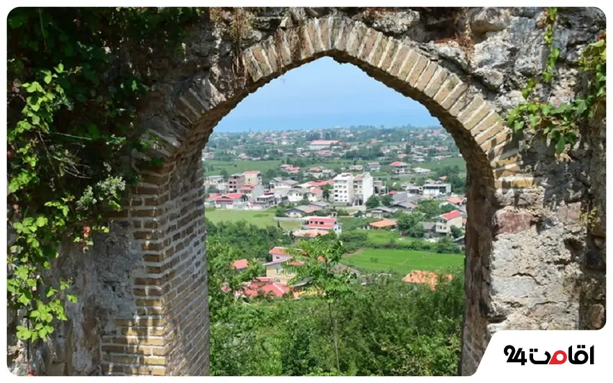 معرفی بهترین جاهای دیدنی لیسار 2 قلعه صلصال