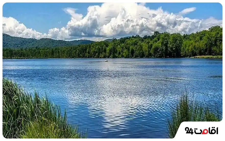 دریاچه الندان ساری