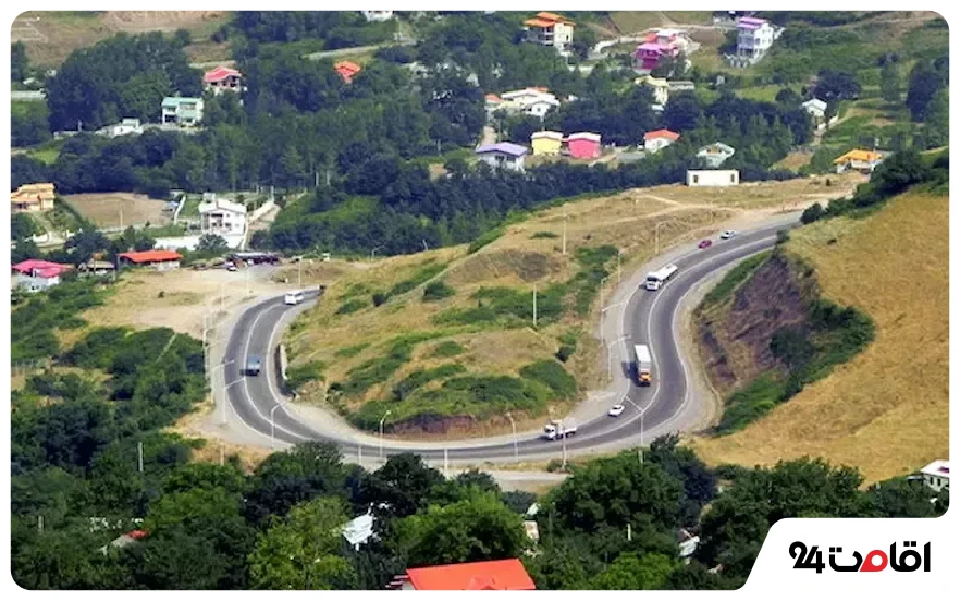 18 تا از بهترین جاده های شمال؛ جاهای دیدنی و لوکیشنهای عکاسی 18 جاده اردبیل به آستارا