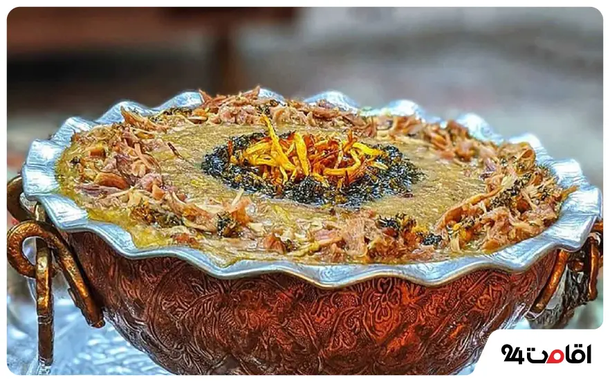 غذاهای محلی سوادکوه 13 آش کدو