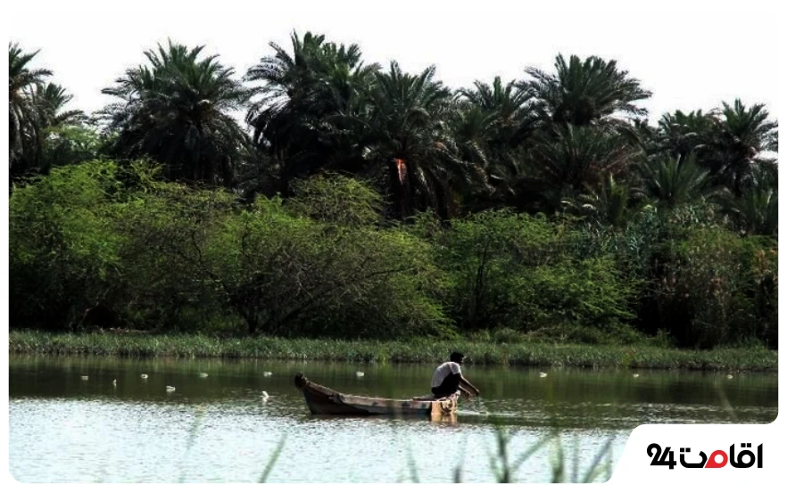 معرفی جاهای دیدنی آبادان با عکس 15 رودخانه بهمنشیر